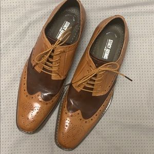 Stacy Adams Tinsley wingtip dress shoes